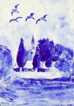 Imagination, 2004, acrylic on canvas, 25 x 35 cm