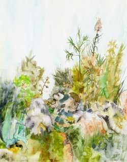 Path to a New Perspective, 2002, watercolor, 40 x 50 cm