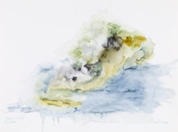 Rock I, 2008, watercolor, 36 x 48 cm