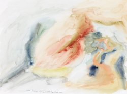 Stone Surface I, 2008, watercolor, 36 x 48 cm