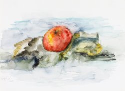 Rock III, 2008, watercolor, 36 x 48 cm