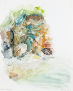 Gaia's Altar, 2004, watercolor, 50 x 40 cm