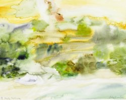 Martinica Beach, 2004, watercolor, 40 x 50 cm