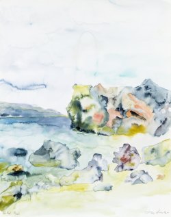 Landscape IV, 2004, watercolor, 40 x 50 cm