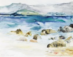 My Beach II, 2003, watercolor, 40 x 50 cm