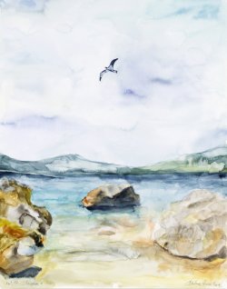 Jonathan I, 2004, watercolor, 40 x 50 cm