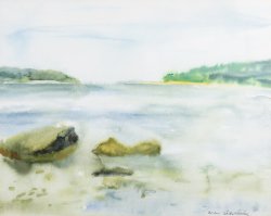 Landscape II, 2000, watercolor, 40 x 50 cm